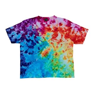 5XL ICY MOTTLED RAINBOW SHIRT