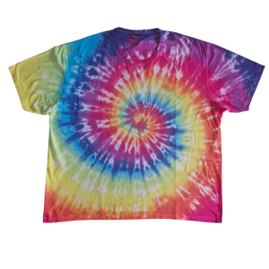 5XL & 6/7XL RAINBOW SWIRL SHIRT