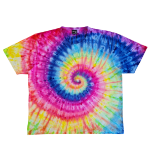 4XL, 6/7XL ICY RAINBOW SWIRL SHIRT